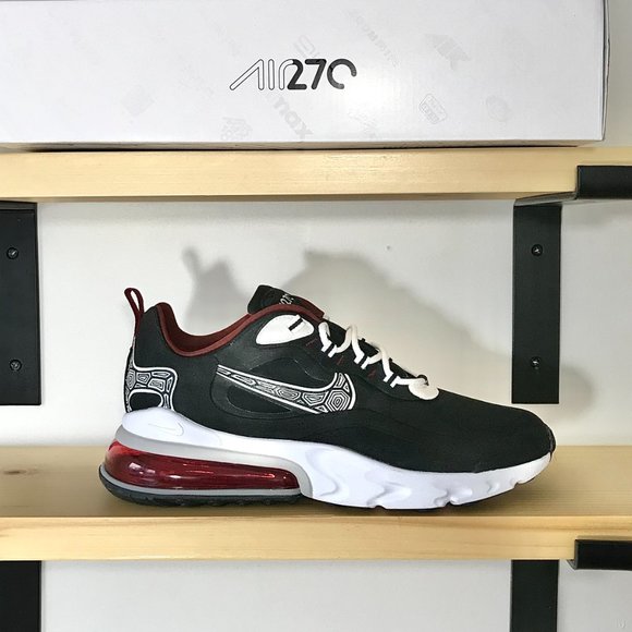 Nike Air Max 270 React Custom Sneakers Men’s 12 - Picture 7 of 8